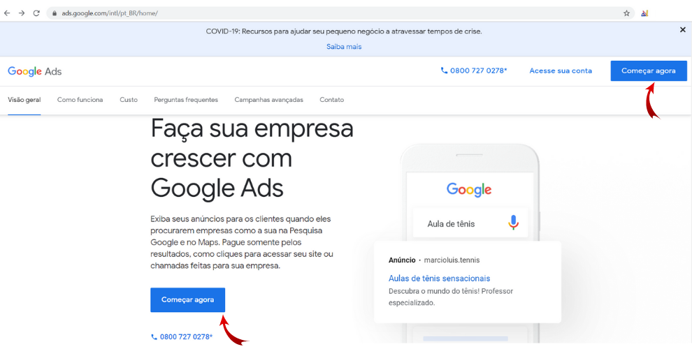 como ganhar dinheiro com o Google Ads